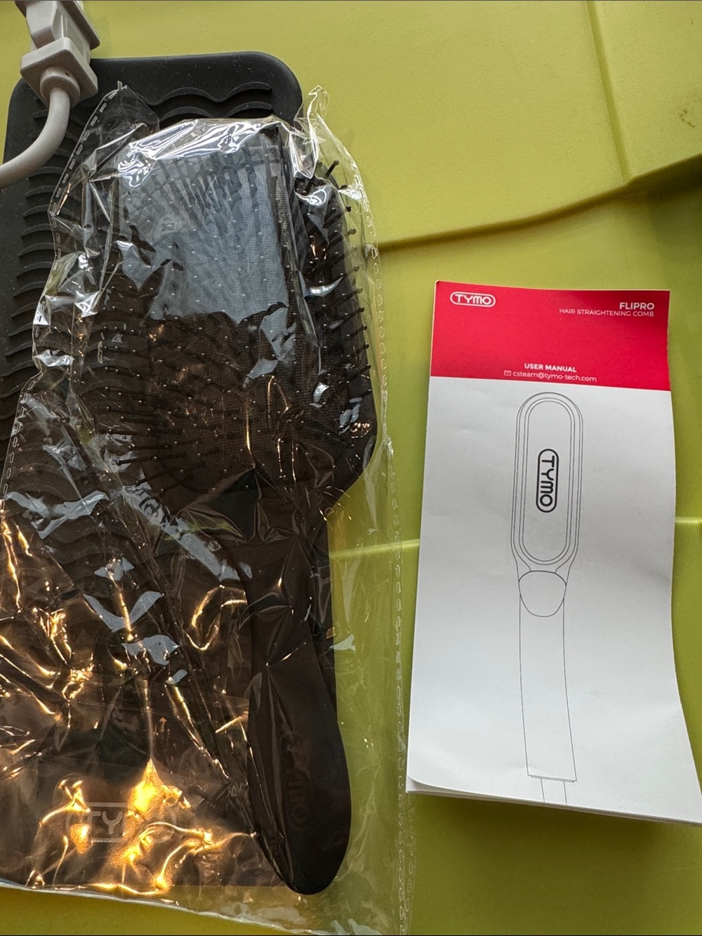 Tymo FlipPro Hair Straightening Comb with Accessories - Picture 5 of 5